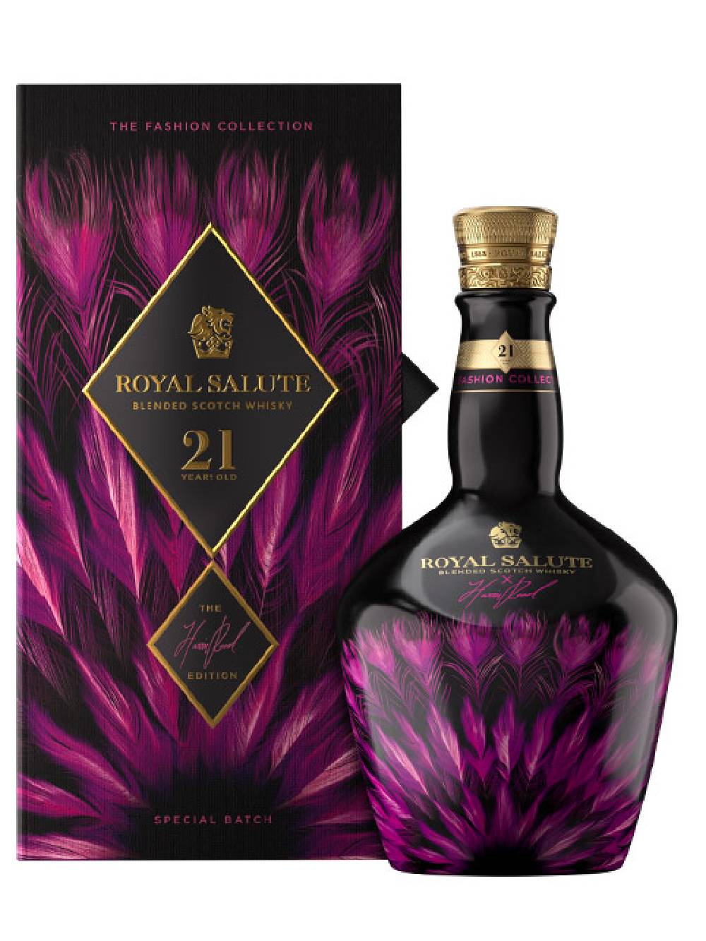 Royal Salute 21 Years Harris Reed Pink Edition
